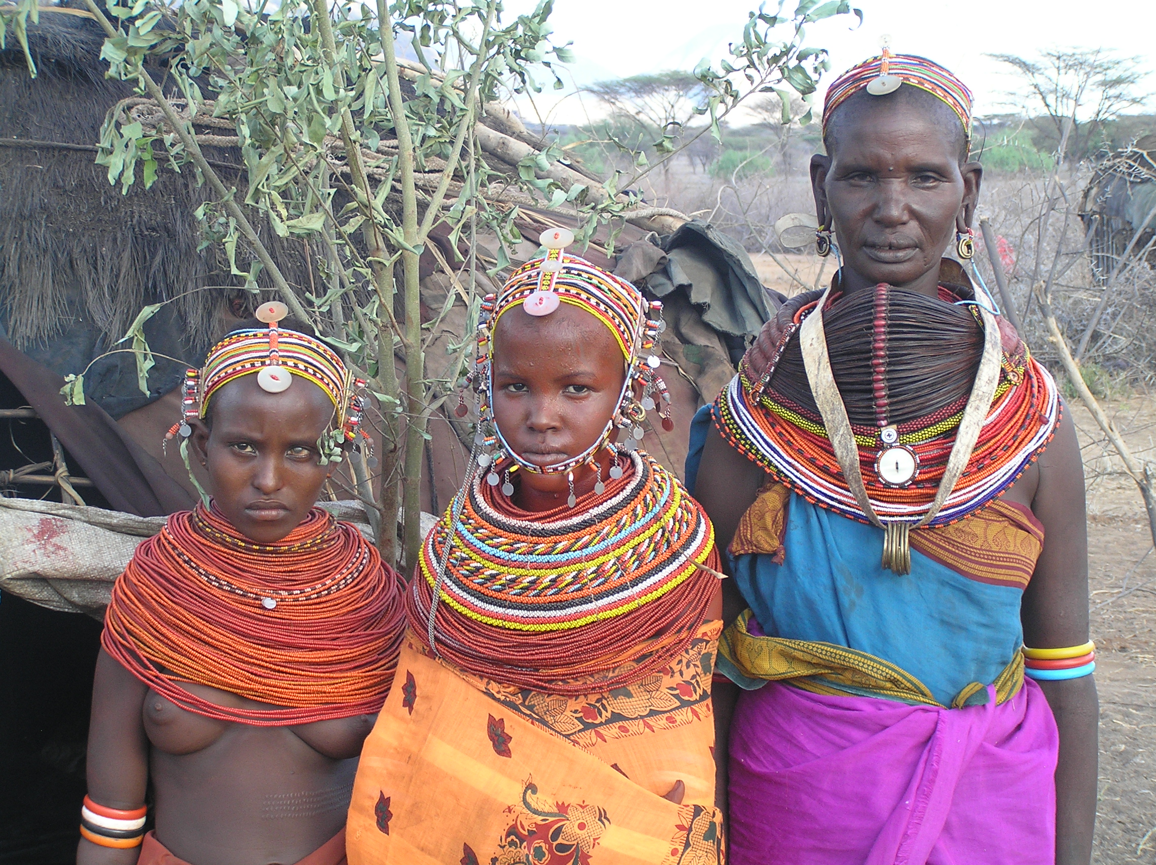Samburu Women during Marriage Ceremony